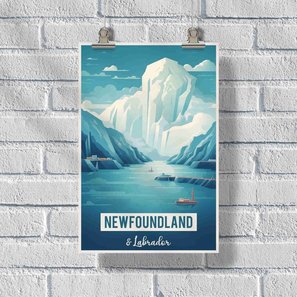 Newfoundland And Labrador Iceberg Poster