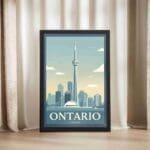 Ontario Canada Framed Poster