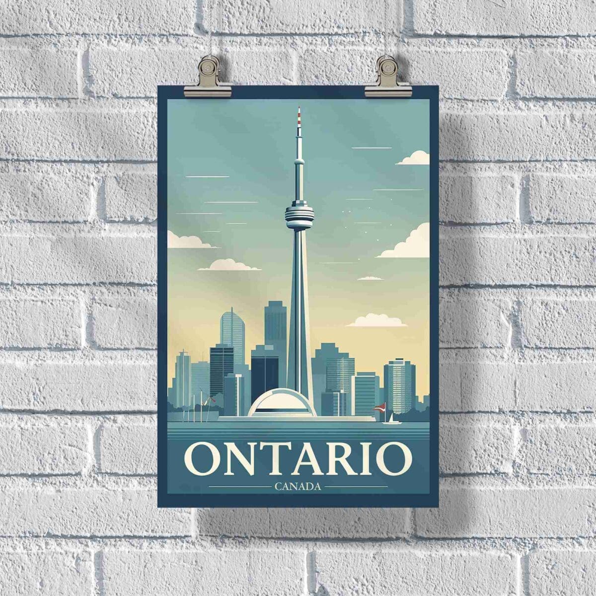 Ontario Canada Poster