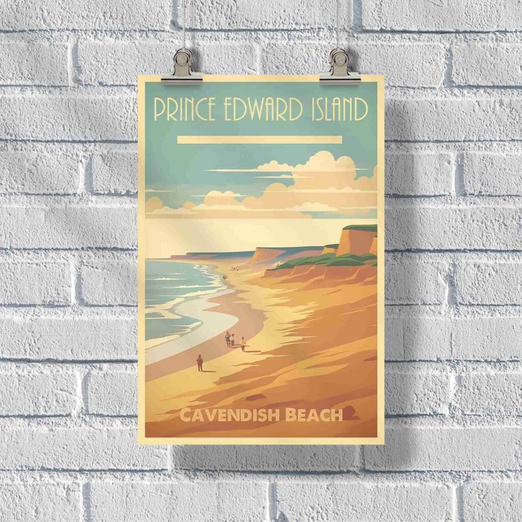 Prince Edward Island Cavendish Beach Poster