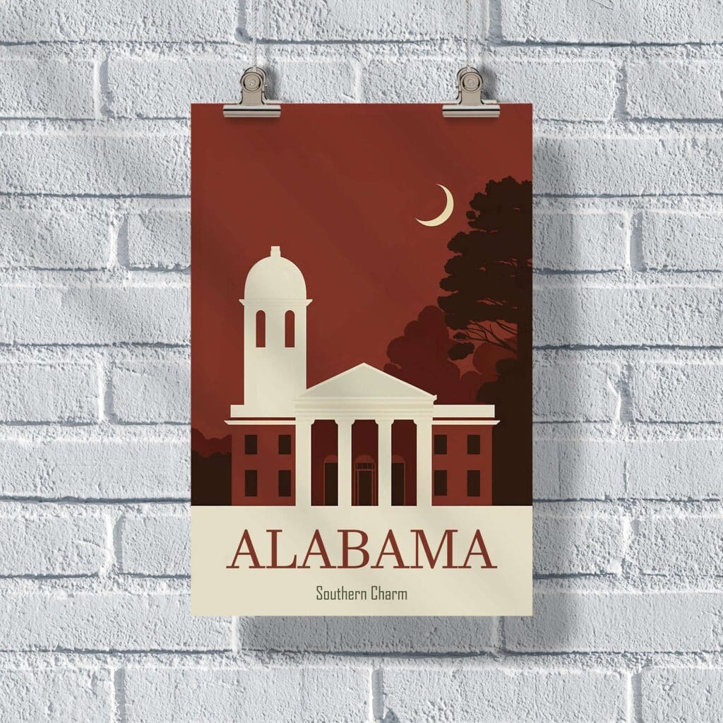 Alabama Southern Charm Poster