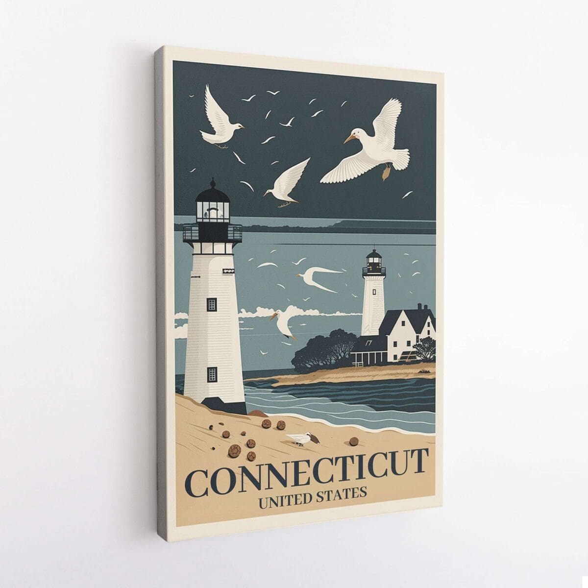 Connecticut United States Canvas