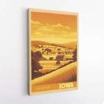 Iowa Fields Of Gold Canvas