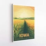 Iowa Our Liberties We Prize And Our Rights We Will Maintain Canvas