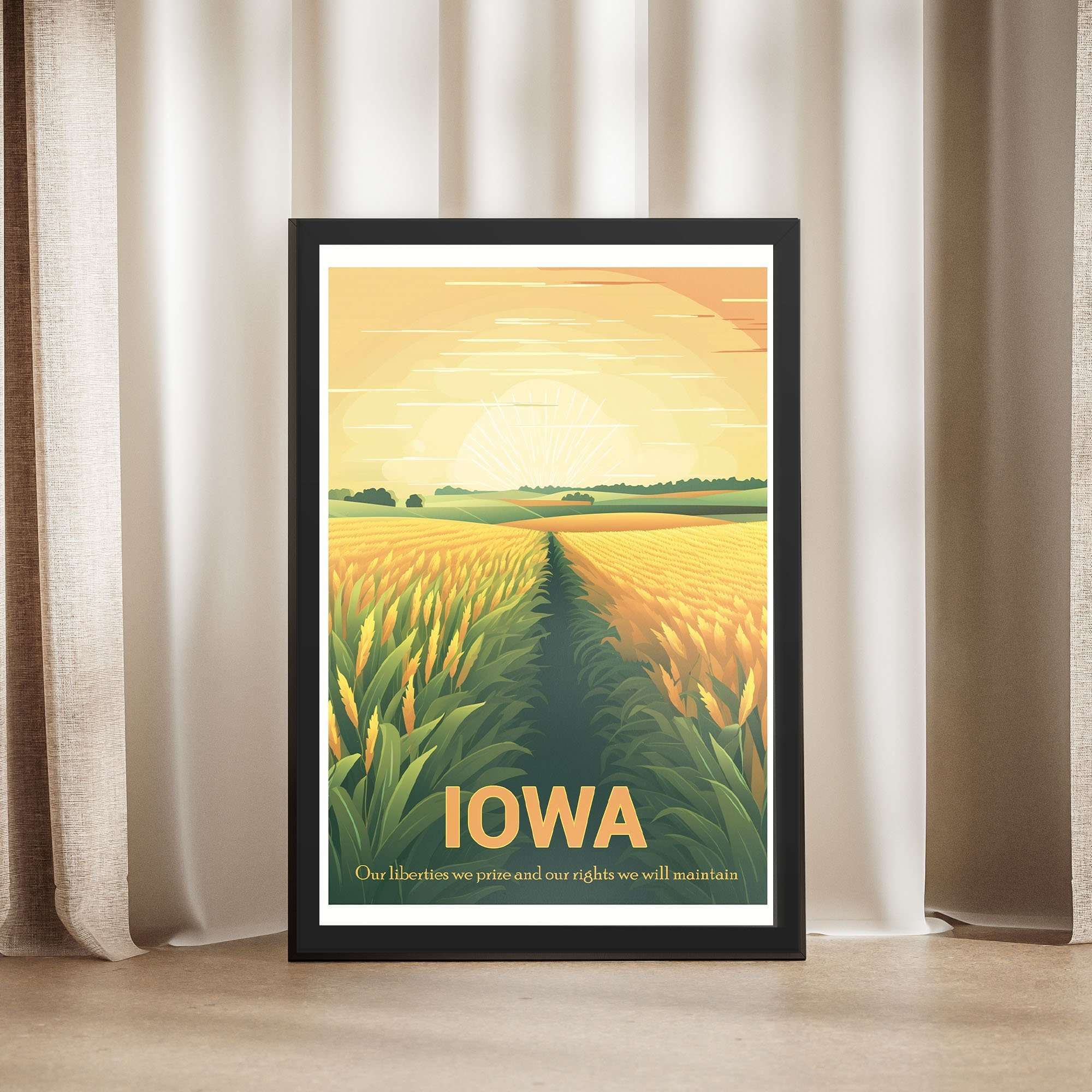 Iowa Motto Poster | United World Memories