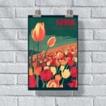 Iowa Pella Tulip Time Festival Poster