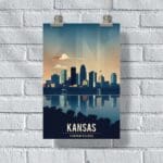 Kansas UNITED STATES Poster