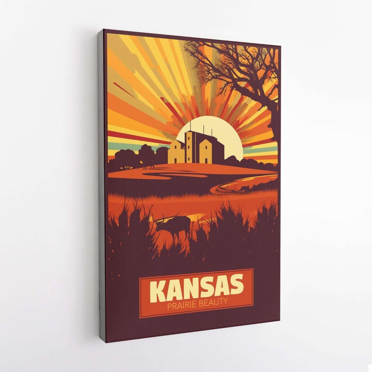 Kansas Prairie Beauty Canvas