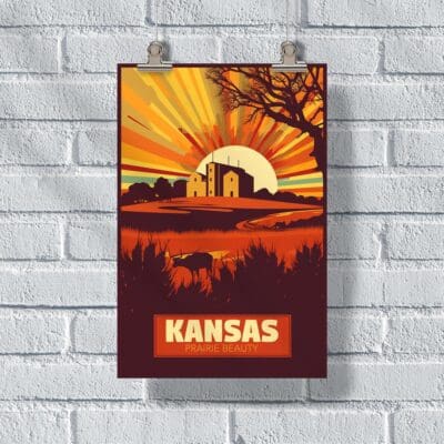 Kansas Prairie Beauty Poster