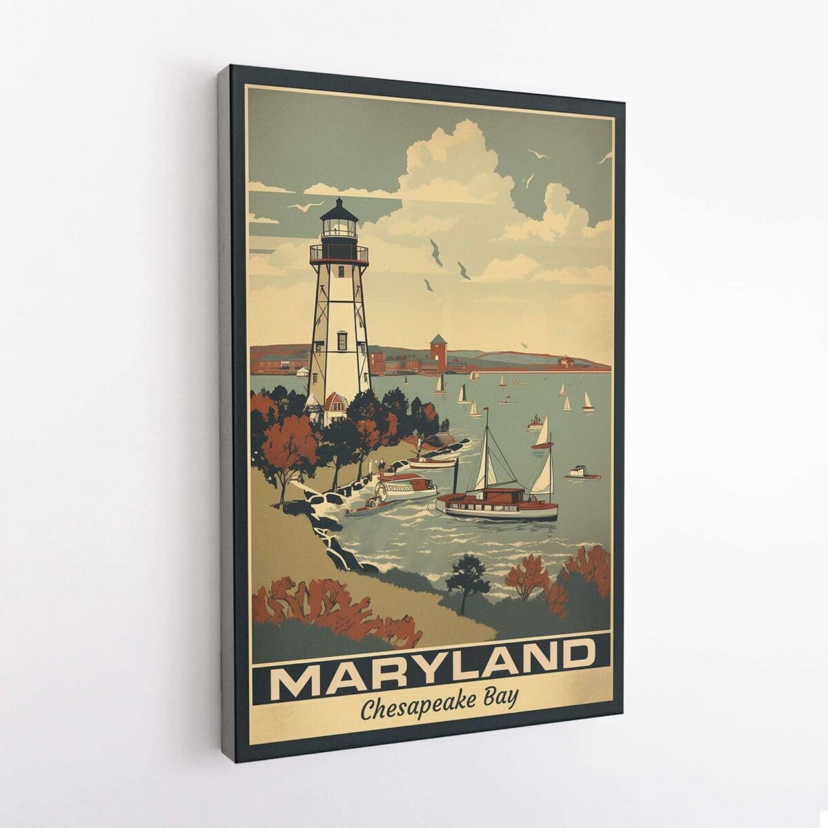 Maryland Chesapeake Bay Canvas