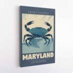 Maryland Crab Country Canvas