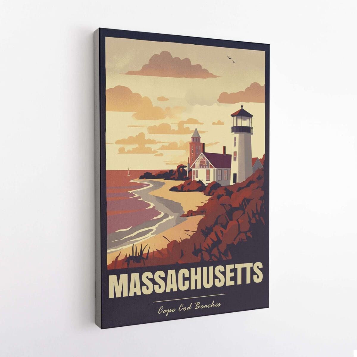 Massachusetts Cape Cod Beaches Canvas