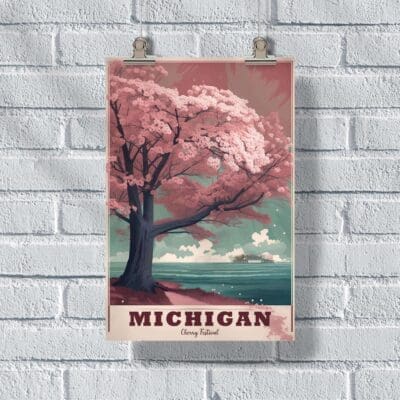 Michigan Cherry Festival Poster