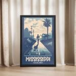 Mississippi Blues Trail Markers Robert Johnson Framed Poster