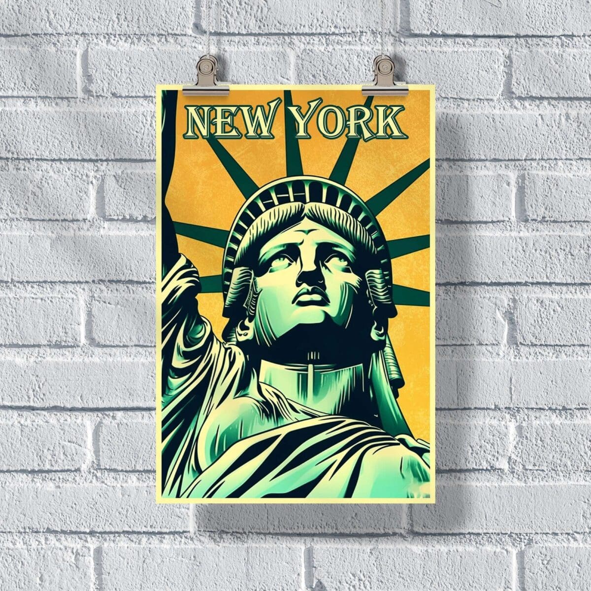 New York Statue Of Liberty Poster