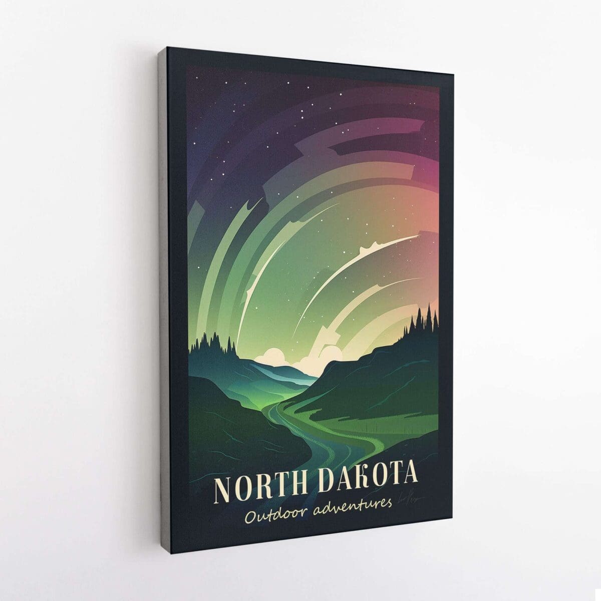 North Dakota Outdoor Adventures Canvas