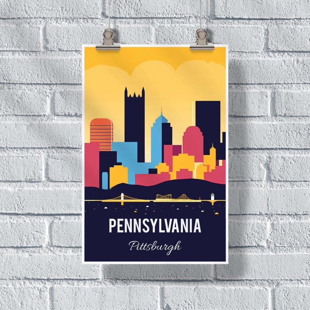 Pennsylvania Pittsburgh Poster