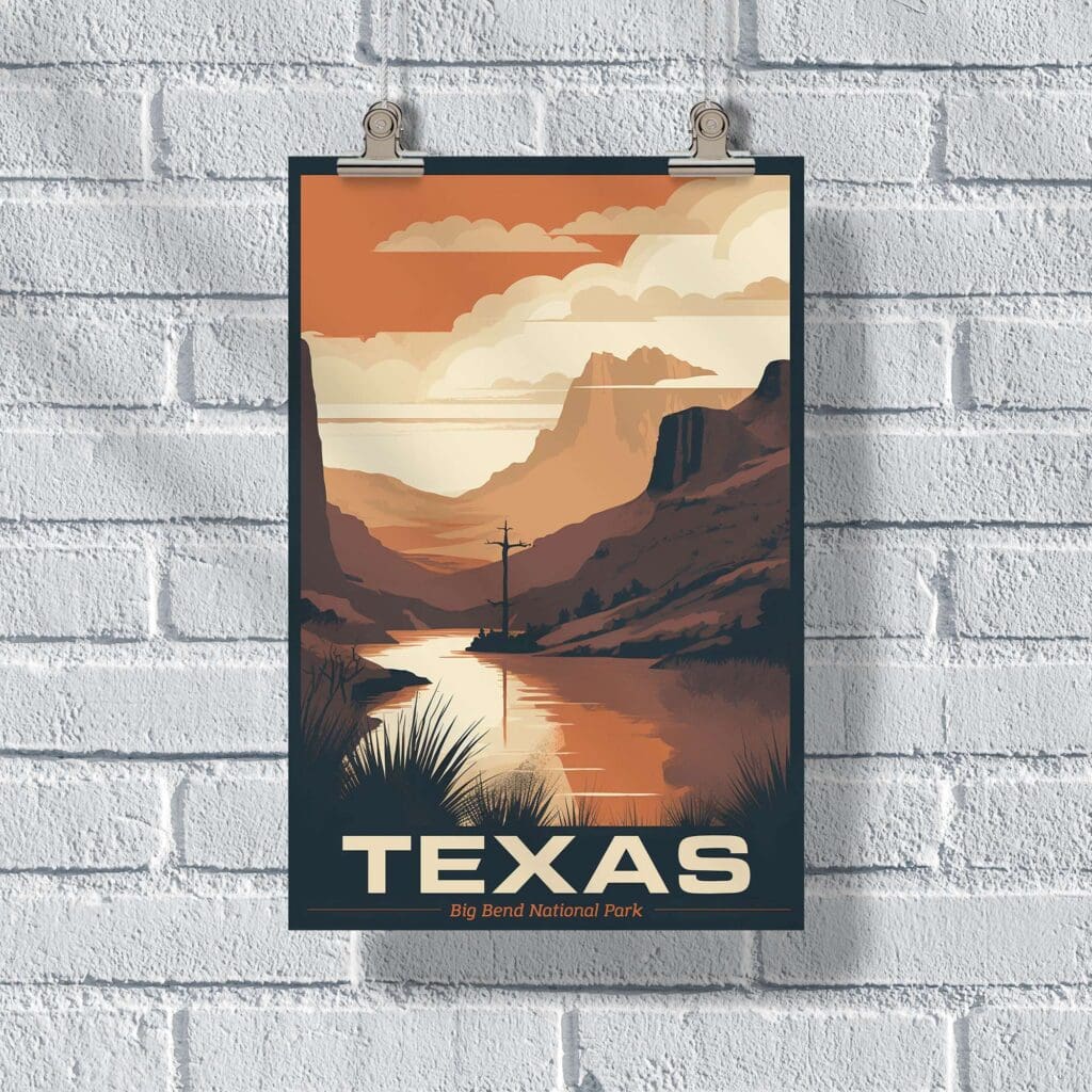 Texas Big Bend National Park 2 Poster