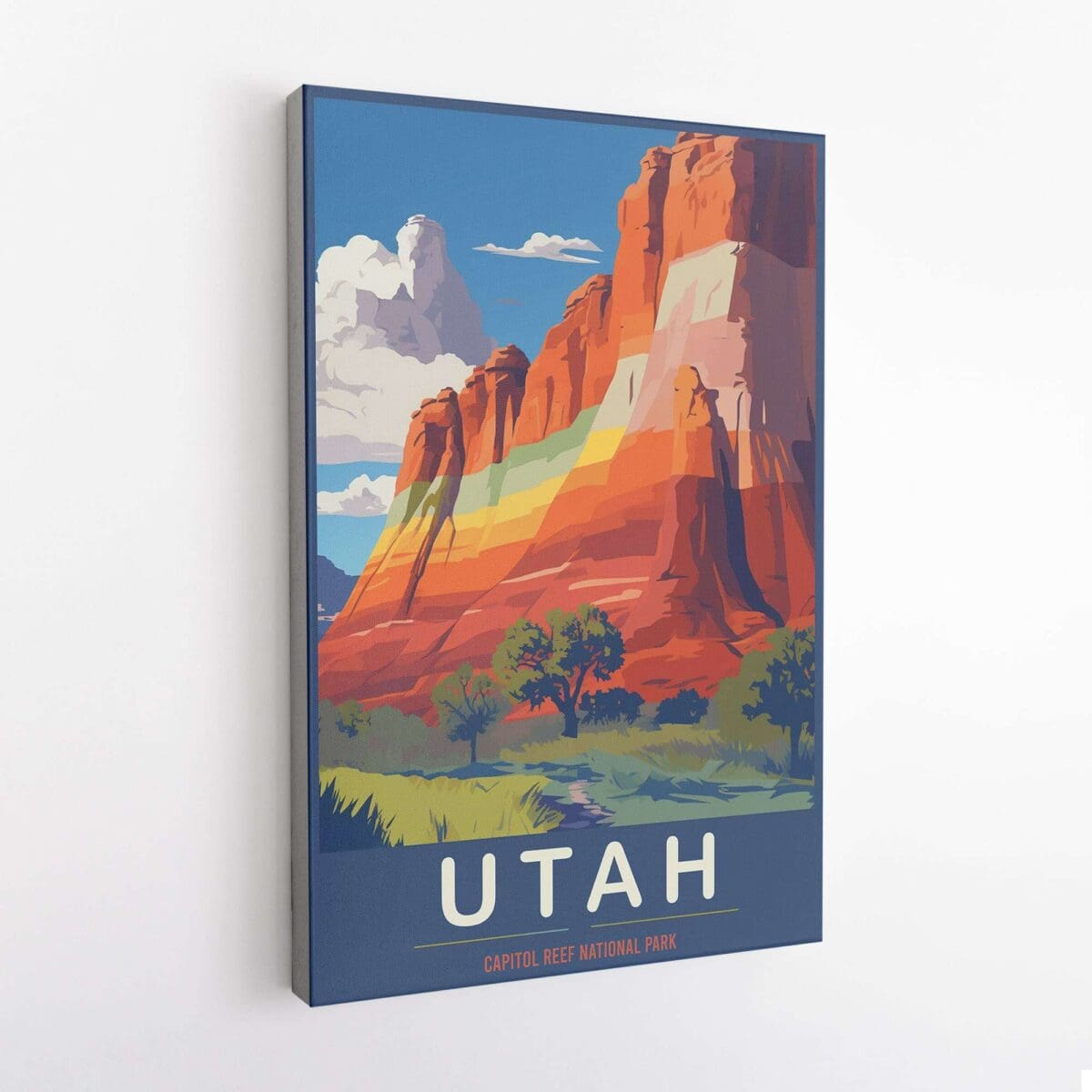 Utah Capitol Reef National Park Canvas