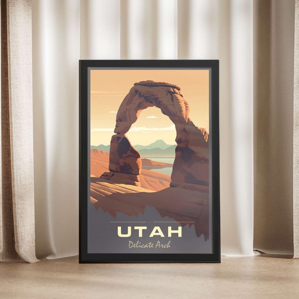 Utah Delicate Arch Framed Poster