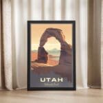 Utah Delicate Arch Framed Poster