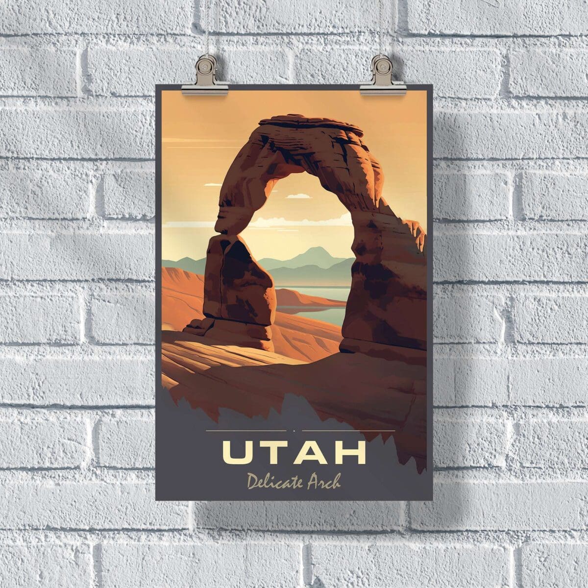 Utah Delicate Arch Poster