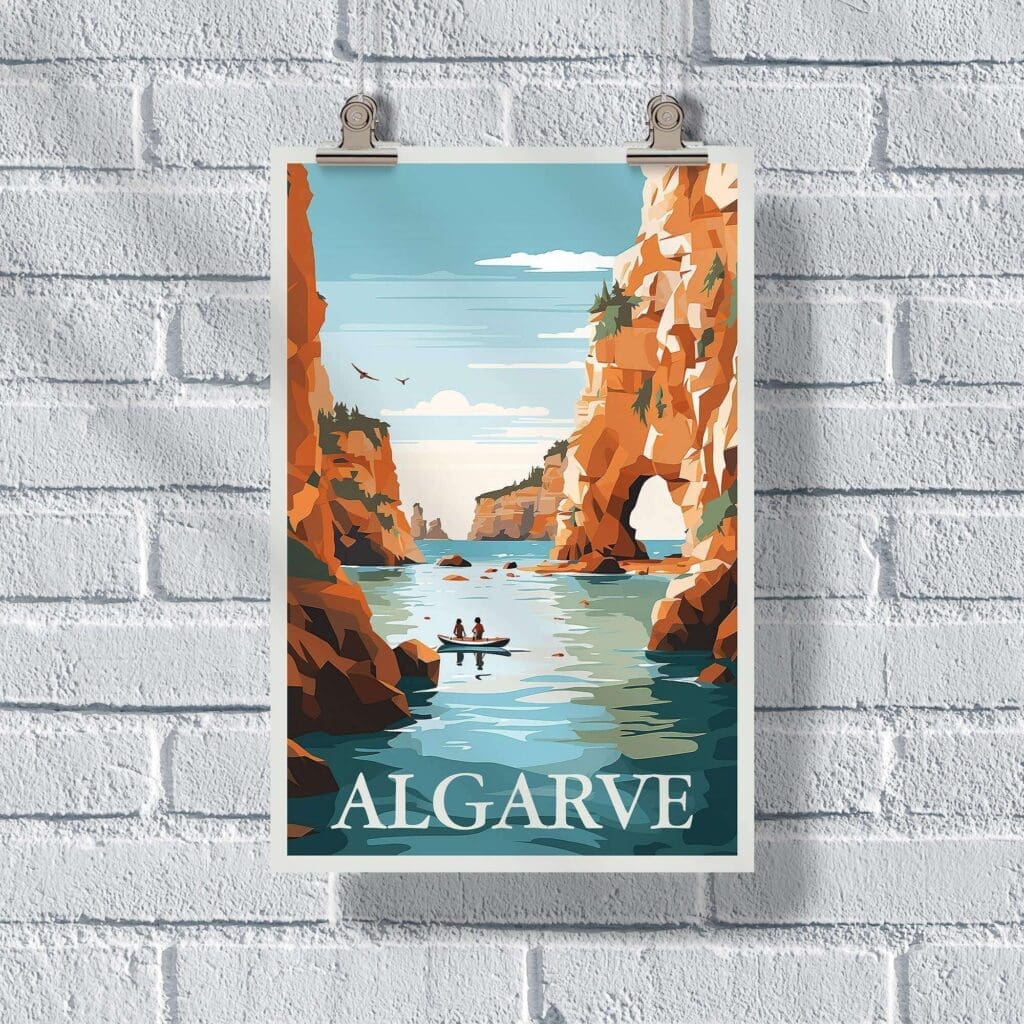 Algarve Caves And Grottoes Poster