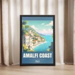 Amalfi Coast Italy 2 Framed Poster