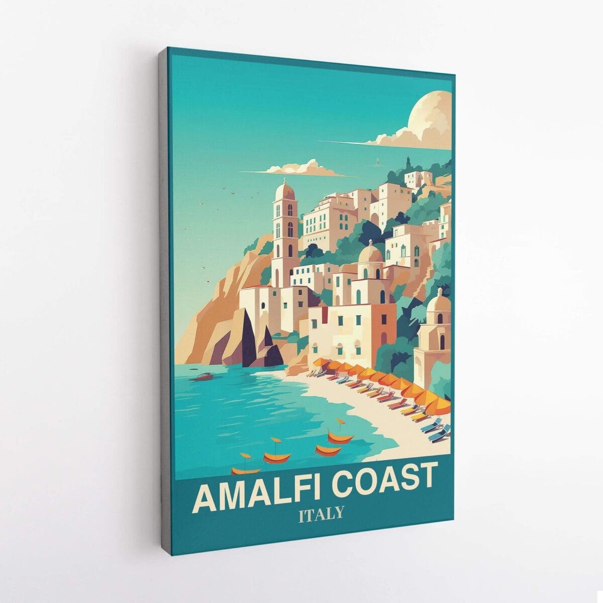 Amalfi Coast Italy Canvas