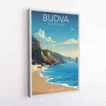 Budva Mogren Beach Montenegro Canvas