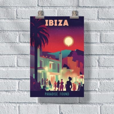 Ibiza Paradise Found Poster