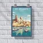 St. Julian's Malta Poster