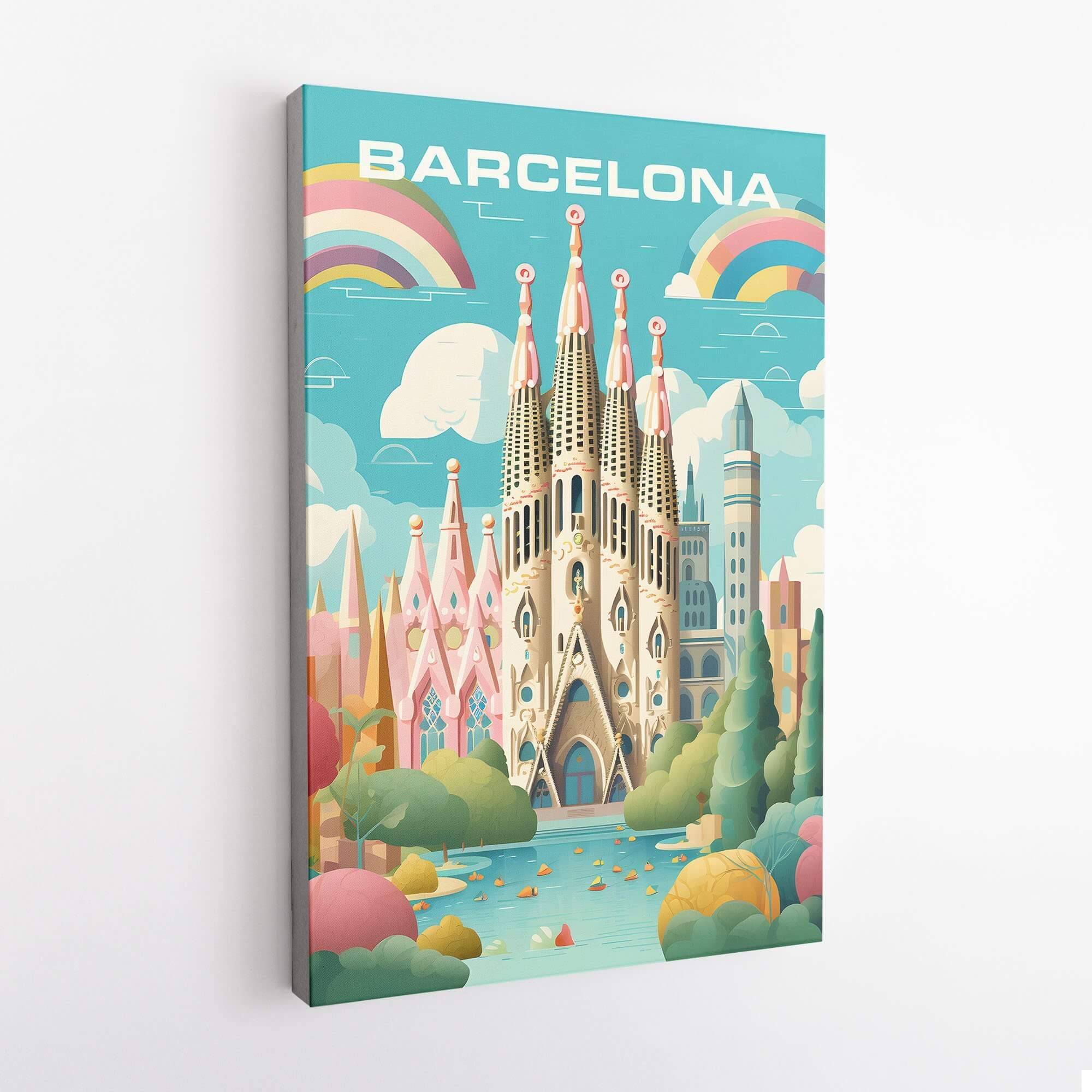 Barcelona La Sagrada Família Poster | United World Memories