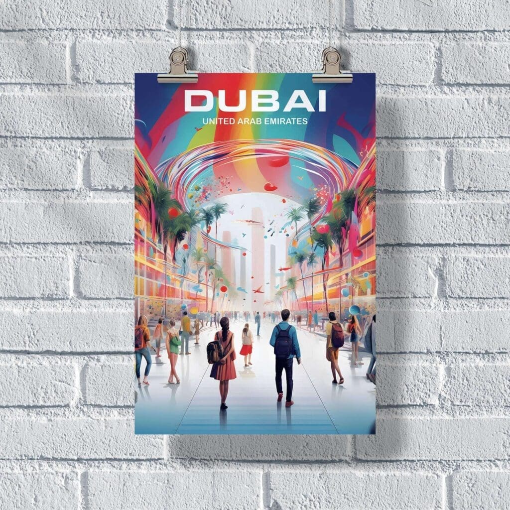 Dubai Mall Poster