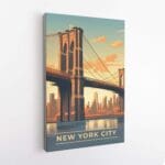 New York City Brooklyn Bridge Canvas