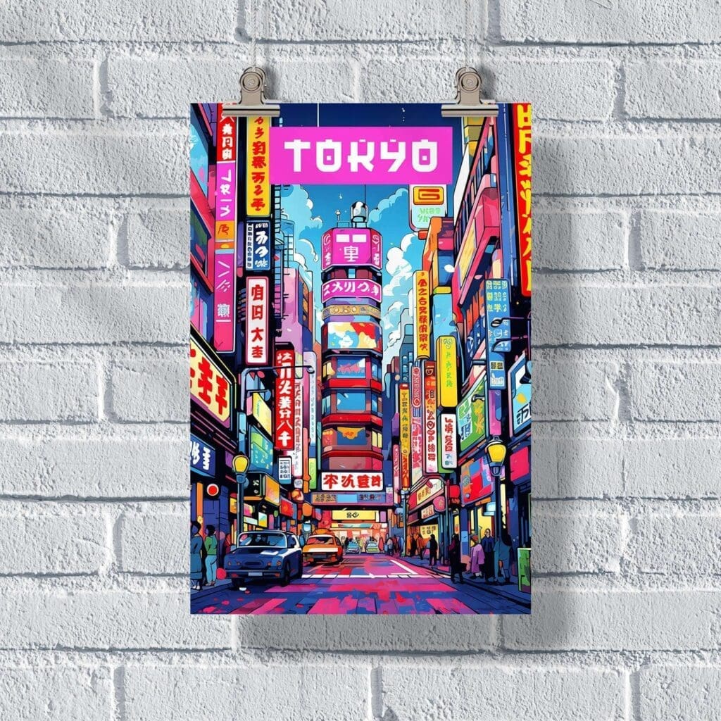 Tokyo Akihabara District Poster