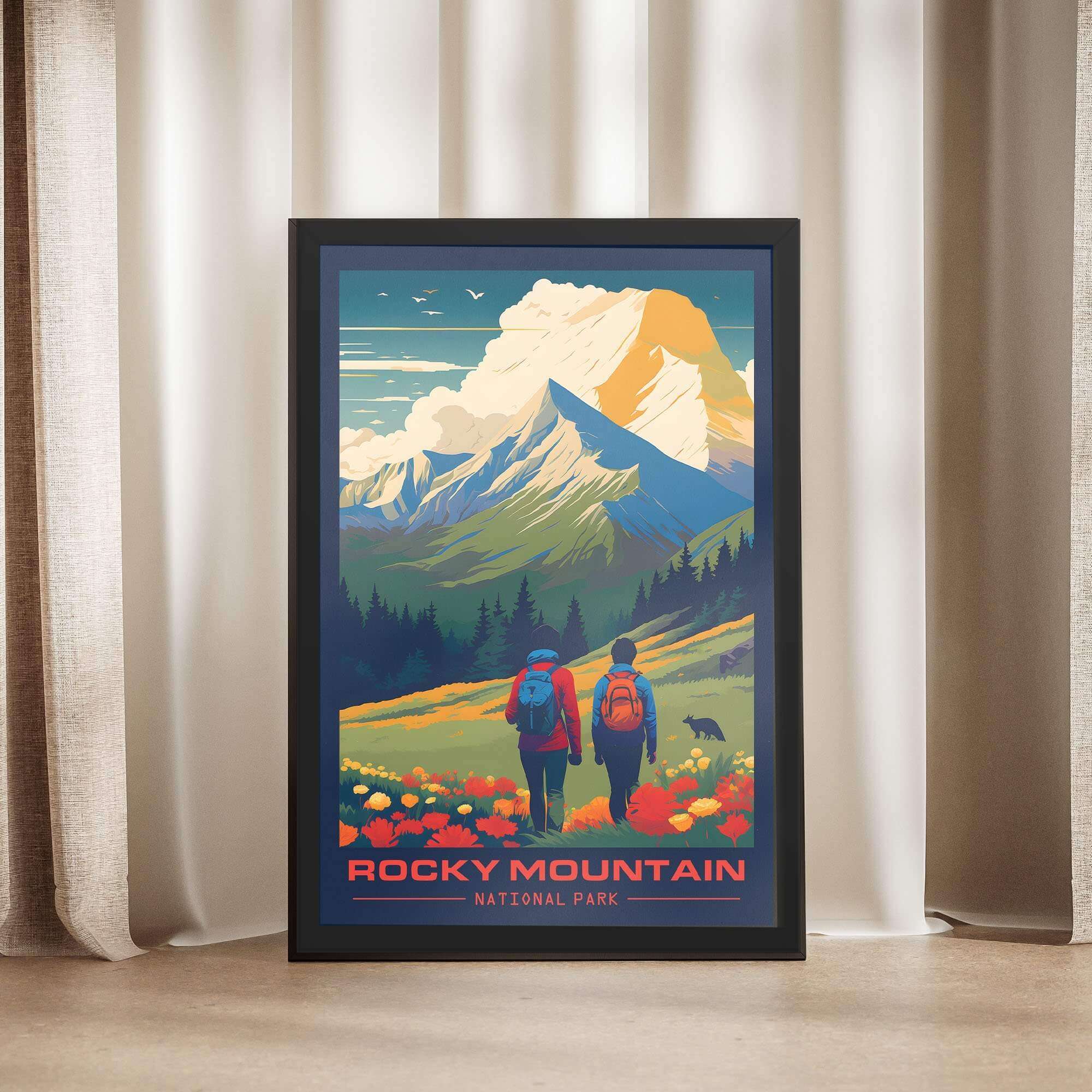 Rocky Mountain National Park Tundra Expedition Poster | United World ...