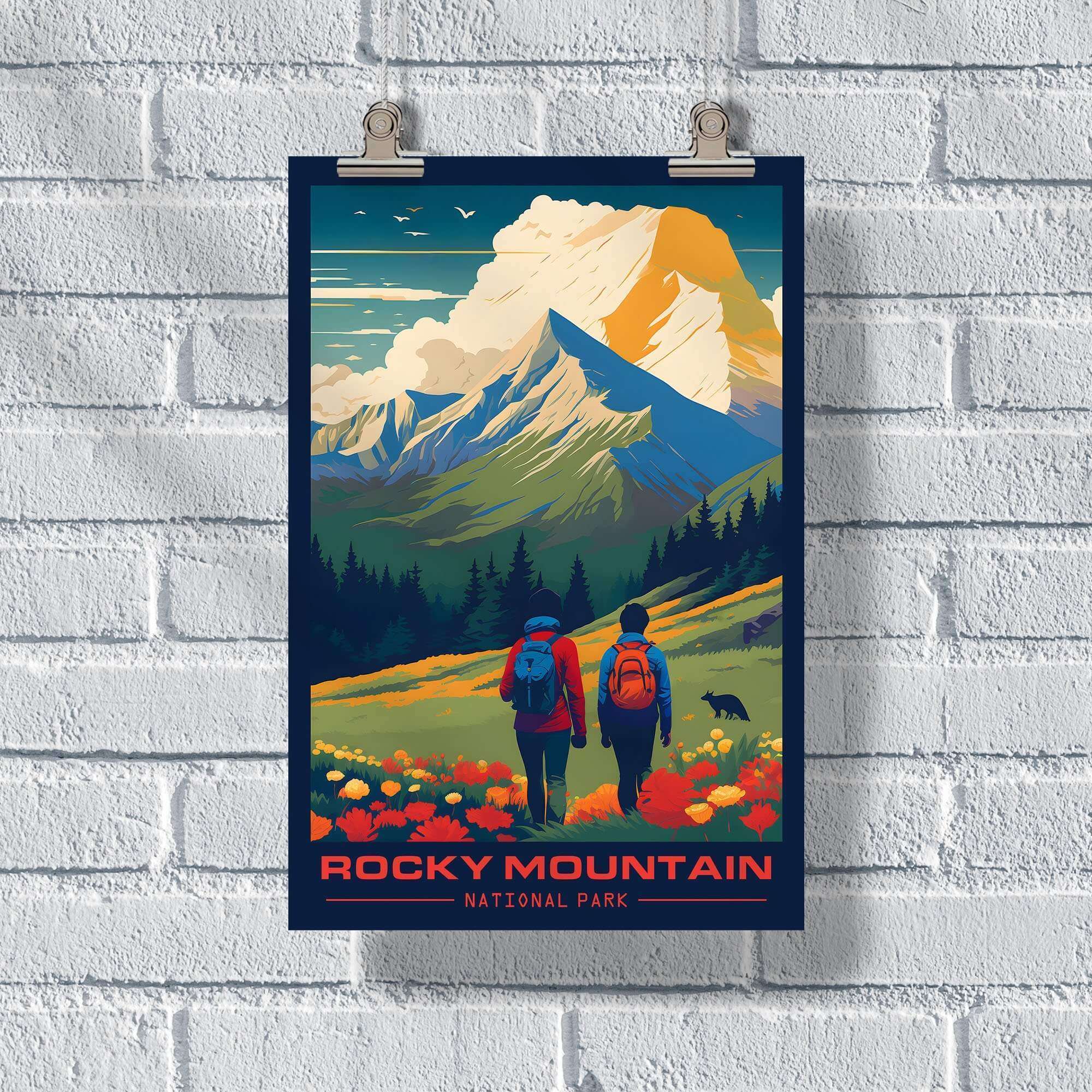 Rocky Mountain National Park Tundra Expedition Poster | United World ...