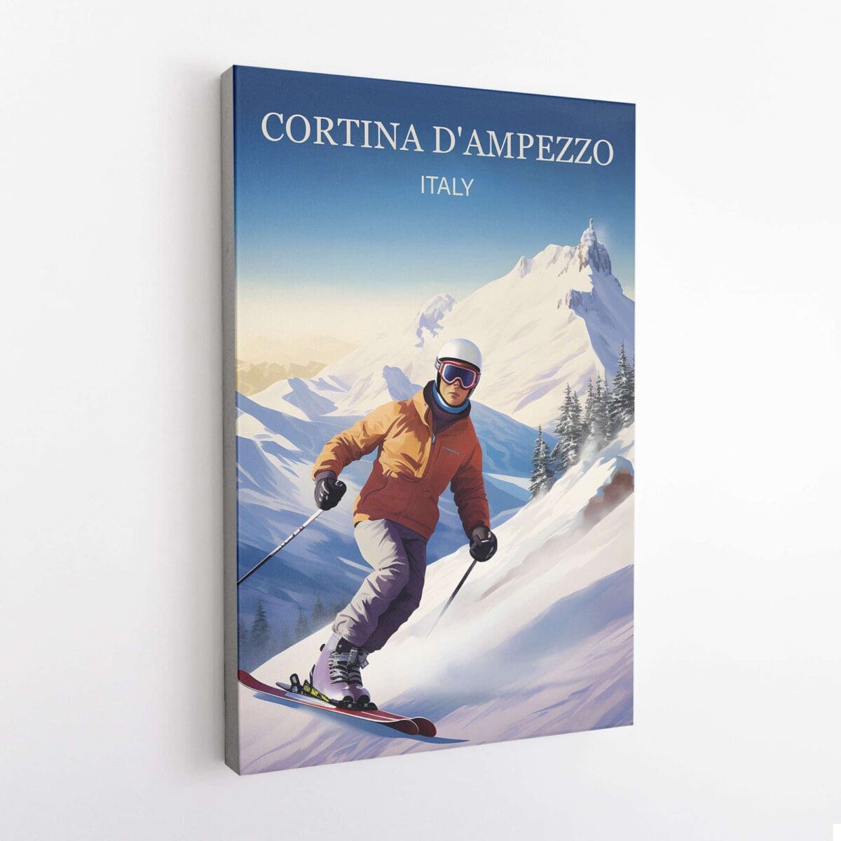 Cortina D'Ampezzo Alpine Beauty Canvas