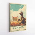 Krakow Dragon Of Wawel Hill Canvas