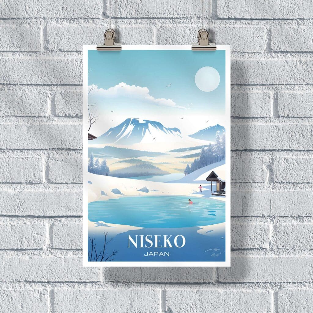 Niseko Onsen Retreat Poster