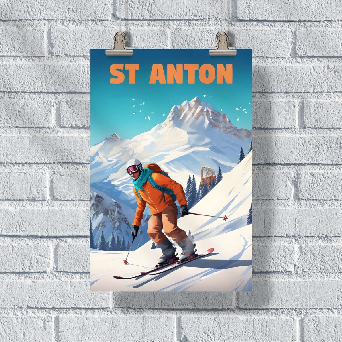 St. Anton Thrill Seeker Poster