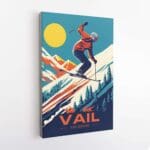 Vail Thrill Seeker's Paradise Canvas