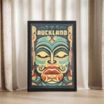 Auckland Maori Culture Framed Poster