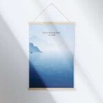 Newfoundland And Labrador Minimalist Iceberg Alley Hanger Poster UnitedWorldMemories