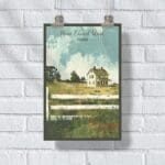 Prince Edward Island Retro Green Gables Poster UnitedWorldMemories