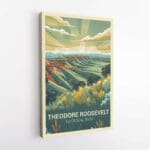 Theodore Roosevelt National Park Prairie Splendor Canvas UnitedWorldMemories