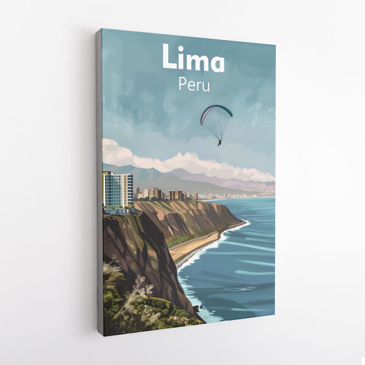 Lima Paraglider Canvas UnitedWorldMemories