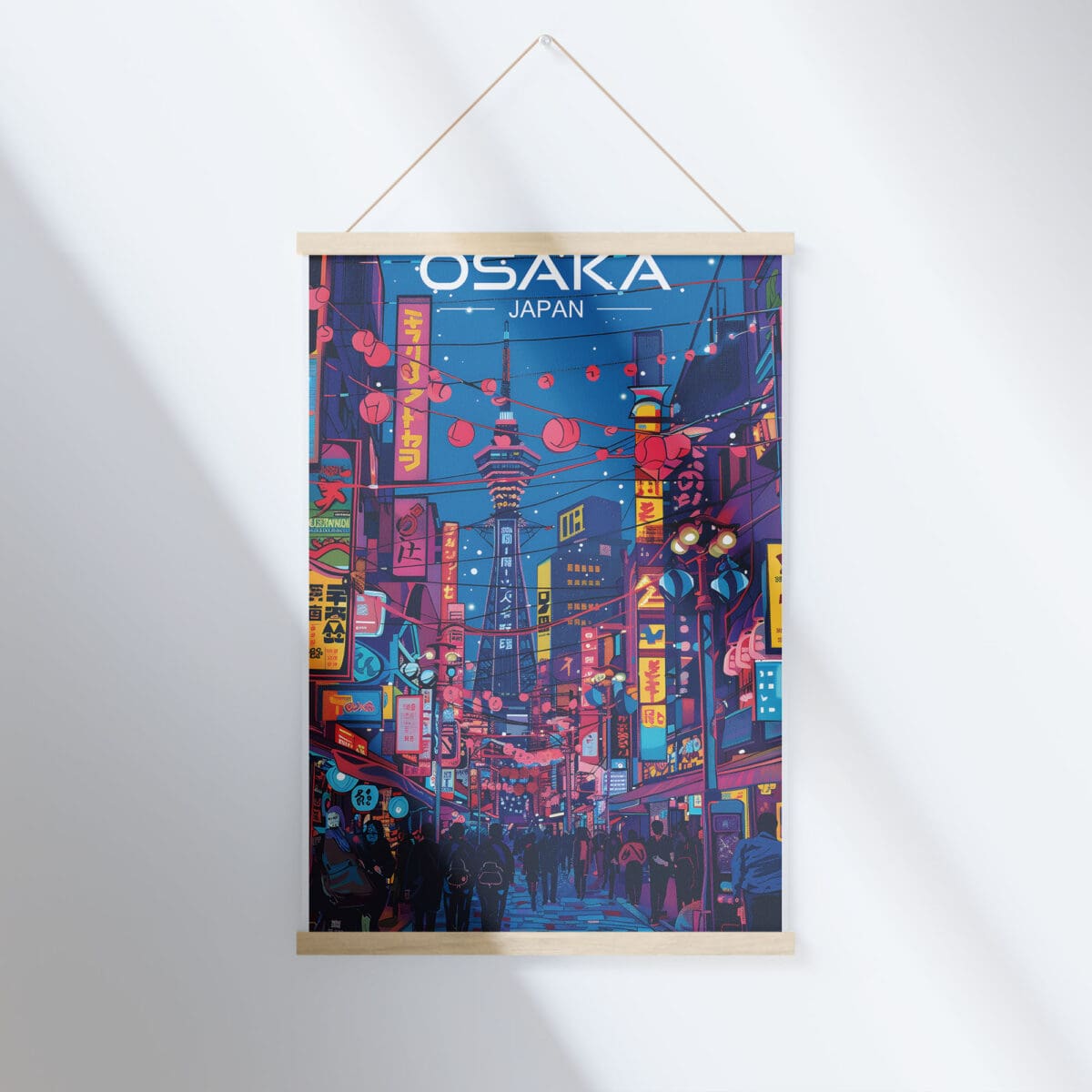 Osaka Nights Hanger Poster UnitedWorldMemories